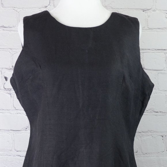 JENNIFER EDEN Classic Black Sleeveless Sheath - Picture 9 of 11